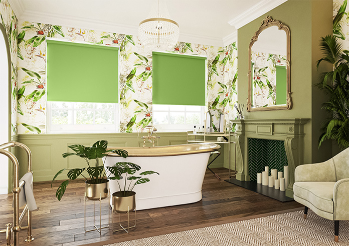 Trinity (FR Blackout), Parakeet - Roller Blind - Image 7